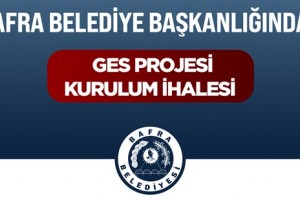 Bafra Belediyesi GES Projesi Kurulum İhalesine Çıktı